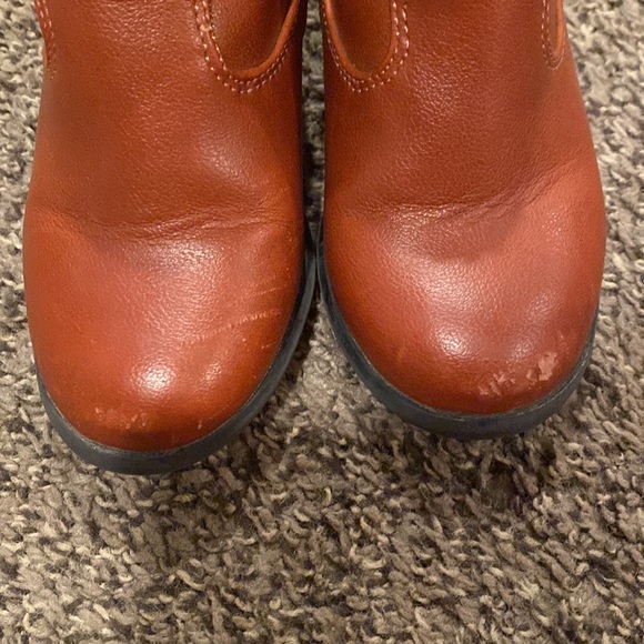 Cat & Jack Toddler Faux Leather Booties - Picture 4 of 4